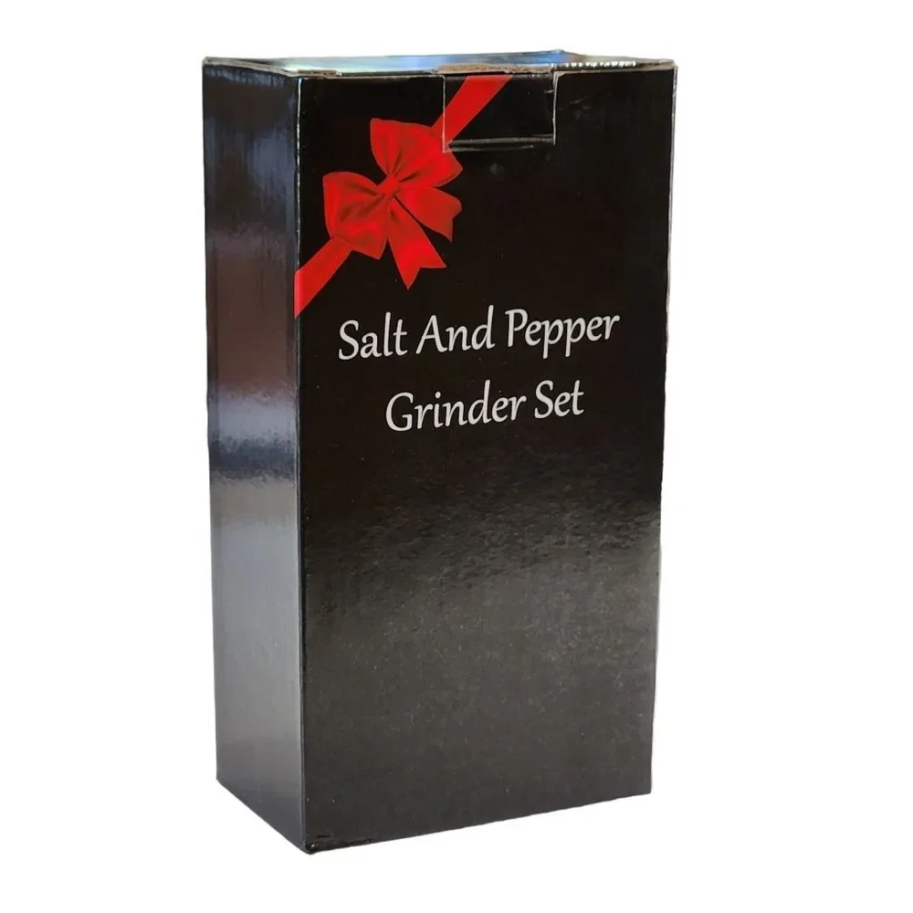 Wooden Salt and Pepper Grinder Set‎ Salt and pepper shaker